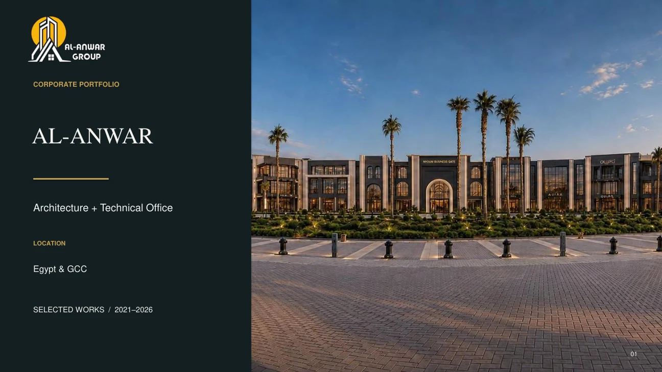 AL-ANWAR Corporate Portfolio cover